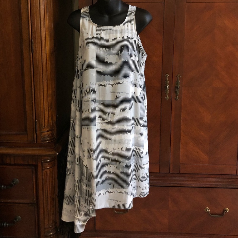 ALFANI size 10 Asymmetrical Hem Tank Dress